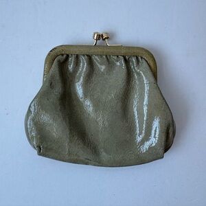 Vintage Rooney & Bourke Patent Leather Kiss Lock Coin Purse